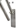 Поручень опорный настенный откидной без бумагодержателя Dstrana 3207-800