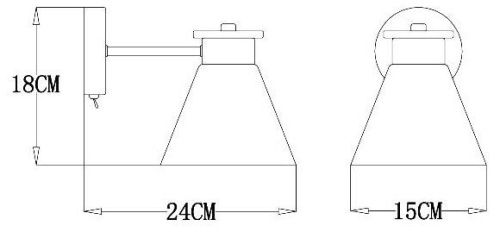 Бра Arte Lamp TYLER (ТЫЛЕР) A1031AP-1WH - фото 3