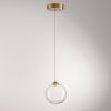 Светильник подвесной Delight Collection MD25030001-1A brass/clear
