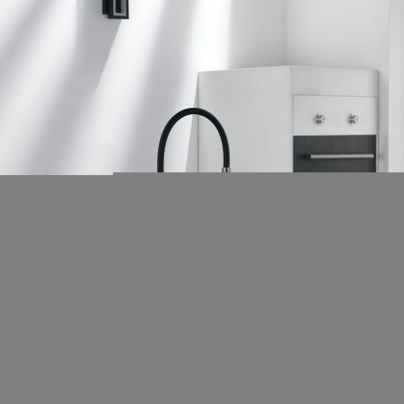 Смеситель для кухни Rose R358T на мойку оружейная сталь