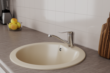 Смеситель для кухни Rush Fiji FI1835-26 на мойку хром