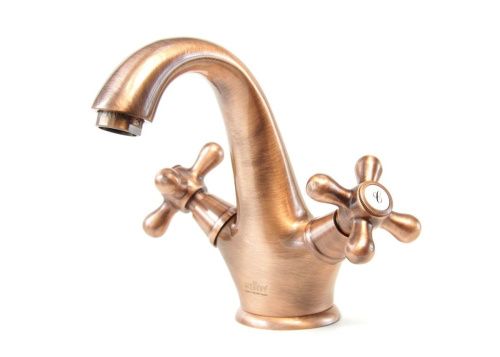 Смеситель Webert Armony AM700102060 на раковину медь - фото 2