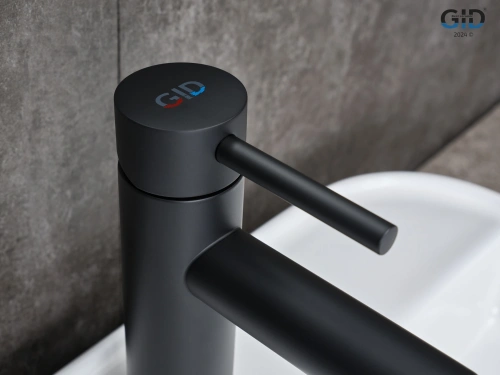 Смеситель Gid Cascada Berlin SS080-BM-K (SS080BMK) на раковину черный матовый - фото 4