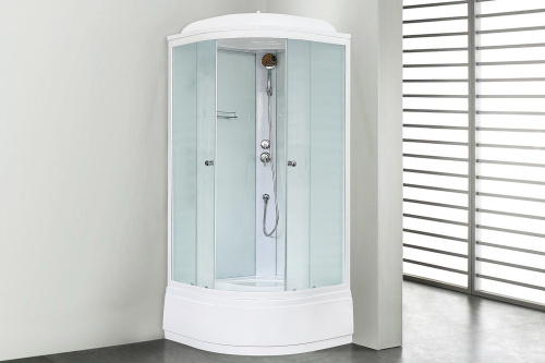 Душевая кабина Royal Bath CK RB90CK5-WC 90х90 четверть круга - фото 2