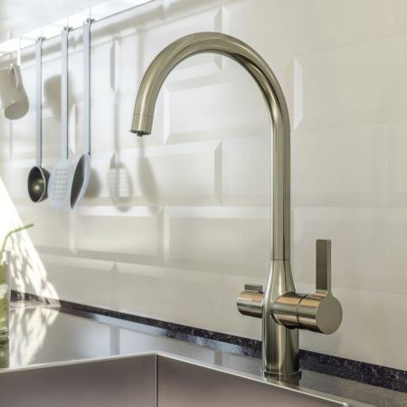 Смеситель для кухни IDDIS Pure PURBNFJi05 на мойку сатин