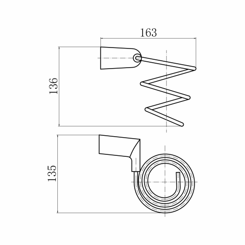 Держатель для фена Fashun A1828-21 - фото 3