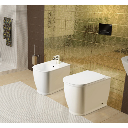 Клавиша смыва механическая Lavinia Boho RelFix 3805003B цвет черный глянцевый/хром