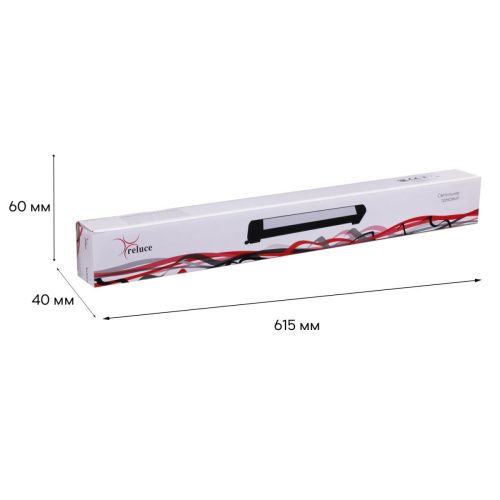 Трековый однофазный светильник Reluce 06186-9.3-001QY LED40W BK - фото 3