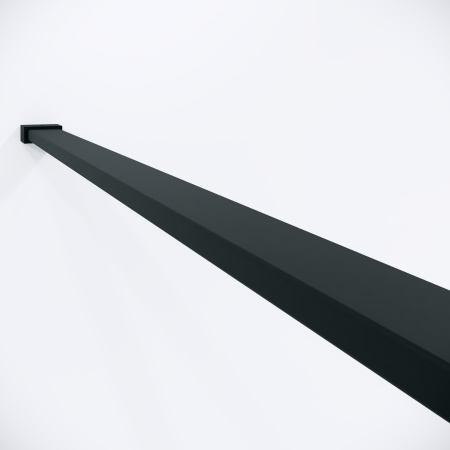 Душевая перегородка Niagara Nova NG-781-90BLACK 90х200 стекло матовое профиль черный матовый