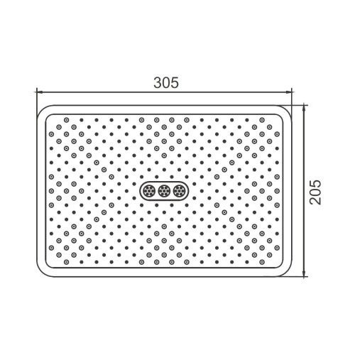 Верхний душ Belz BD02-5 брашированное золото - фото 3