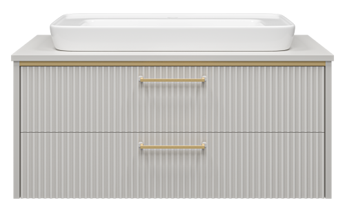 Тумба под раковину Brevita Elche ELC-01100-0502Я 101х51х45 - фото 2