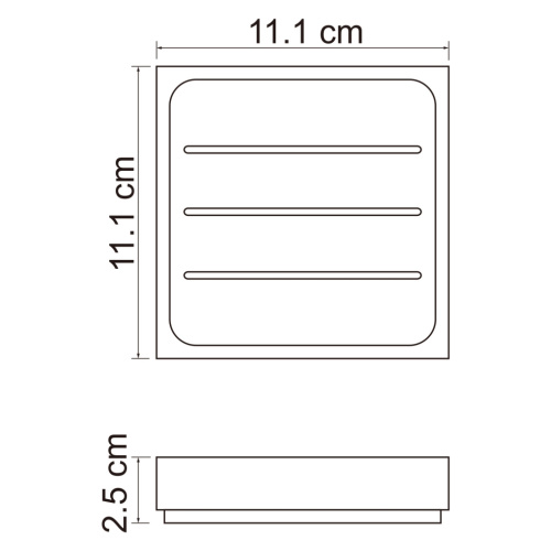 Мыльница WasserKRAFT 3829 - фото 5