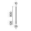 Уличный ландшафтный светодиодный светильник Maytoni Outdoor Spear (Копье) O441FL-L1GF3K1