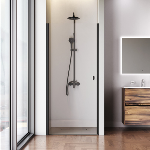 Душевая дверь Am.Pm Sunny W87G-90-1P-BT 90х190 стекло прозрачное профиль черный матовый - фото 3