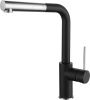 Смеситель для кухни Rivelato 1573503 nero cromo на мойку черный/хром