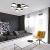 Люстра потолочная LED4U L3201-700 BK