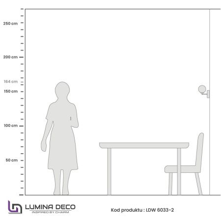 Бра Lumina Deco Marsiada (Марсиада) LDW 6033-2 MD