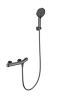Смеситель для душа Wonzon & Woghand WW-B2057-A-BGG настенный серый с термостатом