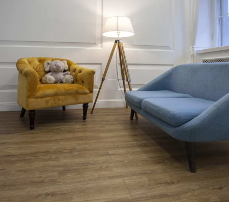 Кварцвиниловая плитка Damy Floor FAMILY LVT 248-8-LVT Дуб Имбирный толщина 0.25 см 43 класс 1227х187