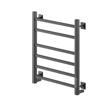 Полотенцесушитель Veconi Barro-B B6050B-B 50х60 электрический черный