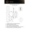 Светильник настенный Aployt Abeliya (Абелиыа) APL.343.01.08
