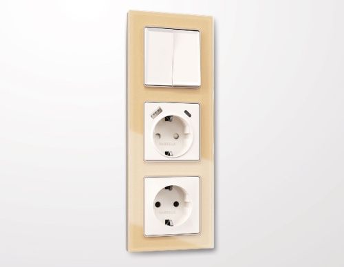 Рамка трехместная Ambrella Volt Platos (Платос) AF330603 - фото 3