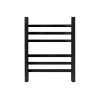 Полотенцесушитель Indigo Aletto LALWPF60-50BR 53х64 водяной черный муар