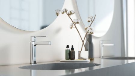 Смеситель AltroBagno Unione AltroBagnoUnione0135Cr на раковину хром