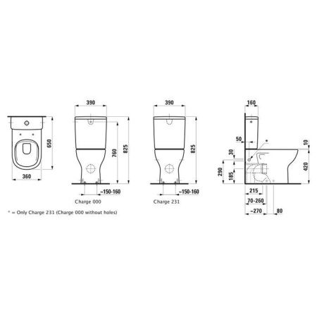 Бачок для унитаза Laufen LUA 8.2708.1.000.971.1