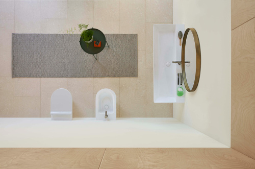 Биде GSI Kube X 9462111_УЦ/4 напольное (уколы и потертость) - фото 4