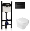 Комплект унитаз с инсталляцией Valsir KIT VSBM 7212 Slim P1