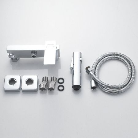 Гигиенический душ со смесителем Shevanik S4005-1 хром