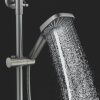 Душевая стойка Shevanik S6236T настенная цвет оружейная сталь