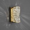 Светильник настенный Delight Collection Glissando (Глиссандо) 6005W/S gold/clear