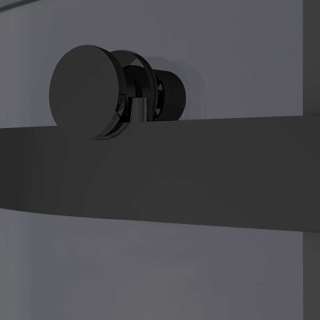 Душевой уголок Vincea Como-N VSR-4CN9012CGB 120х90 стекло тонированное профиль черный без поддона