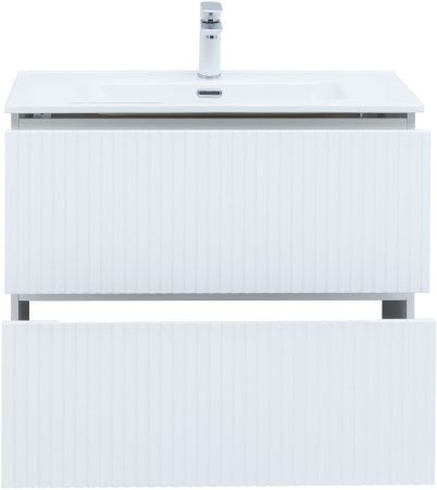 Тумба под раковину Aquanet Джейн 00313286 80х40 подвесная цвет белый
