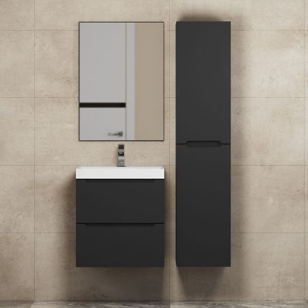 Тумба под раковину Uperwood Tanos 2191020001 50х50 подвесная цвет черный