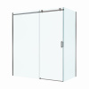 Душевой уголок BelBagno SOFT CLOSE-2 SOFT_CLOSE-2-AH-1-180/100-C-GM 180х100 стекло прозрачное профиль оружейная сталь без поддона