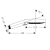 Душевая лейка Hansgrohe Raindance Select 26531670 цвет черный