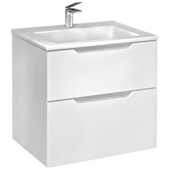 Тумба под раковину Jorno SLIDE Sli.01.65/P/W 70х50 подвесная цвет белый