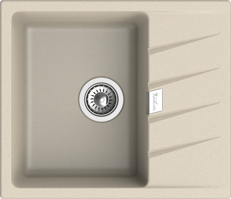 Кухонная мойка Rivelato RAUM RM-58 beige scuro 60х50 цвет бежевый