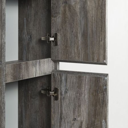 Шкаф-пенал BelBagno Kraft KRAFT-1600-2A-SC-PP-R 30х160 подвесной цвет серый