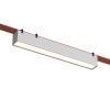Трековый однофазный светильник Denkirs Belty linear (Белты линеар) DK5674-WH