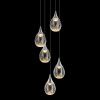 Светильник потолочный Delight Collection Stilla (Стилла) MD24001004-5A chrome/clear