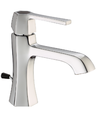 Смеситель Cisal Chérie CH0005147C на раковину/столешницу золото/черный матовый