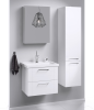 Шкаф-пенал Aqwella Y MAN0535 40х150 подвесной цвет белый