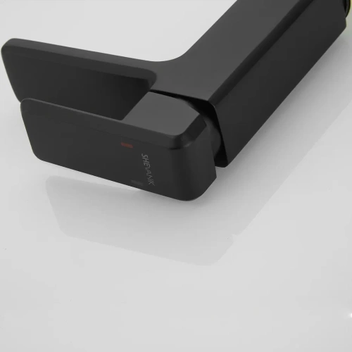 Смеситель Shevanik S8801H на раковину черный - фото 5