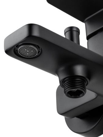 Смеситель для ванны Wonzon & Woghand Arnie WW-693101-MB настенный черный