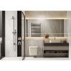 Унитаз подвесной Abber Rechteck AC1201MBE бежевый с сиденьем микролифт безободковый каскадный смыв