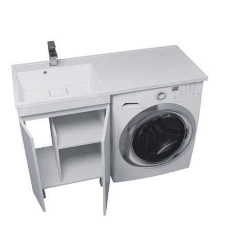 Тумба с раковиной Uperwood Magenta 51930205156 120х50 цвет белый